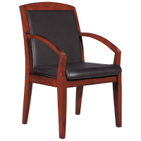 钜晟油漆办公椅实木油漆会议椅西皮会议椅7085