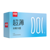 尚牌001超薄避孕套10只 X久活力 冰爽冷感 水滑柔润 G潮焕能4选1情趣安全套计生用品保险套成人用品男用中号套