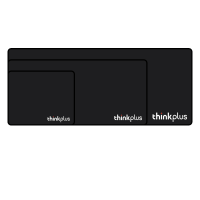 联想thinkplus桌面鼠标垫 SD30(900mm*400mm*3mm)原装大小号办公桌面加厚加大加宽超大尺寸布面软