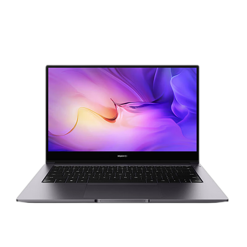 [开学直降]华为MateBook D14 2022款 12代酷睿i7-1260P 16G 512G 低蓝光护眼屏 多屏协同 14英寸 深空灰 轻薄本笔记本电脑