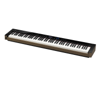 卡西欧(CASIO)电钢琴PXS6000黑色胡桃木纹智能触摸屏 88键重锤高端教学蓝牙双电时尚电钢琴