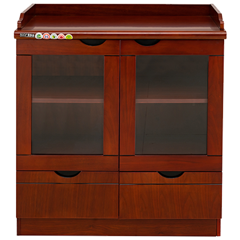 匡大油漆两门茶水柜办公柜储物柜0.8米茶水柜C0208