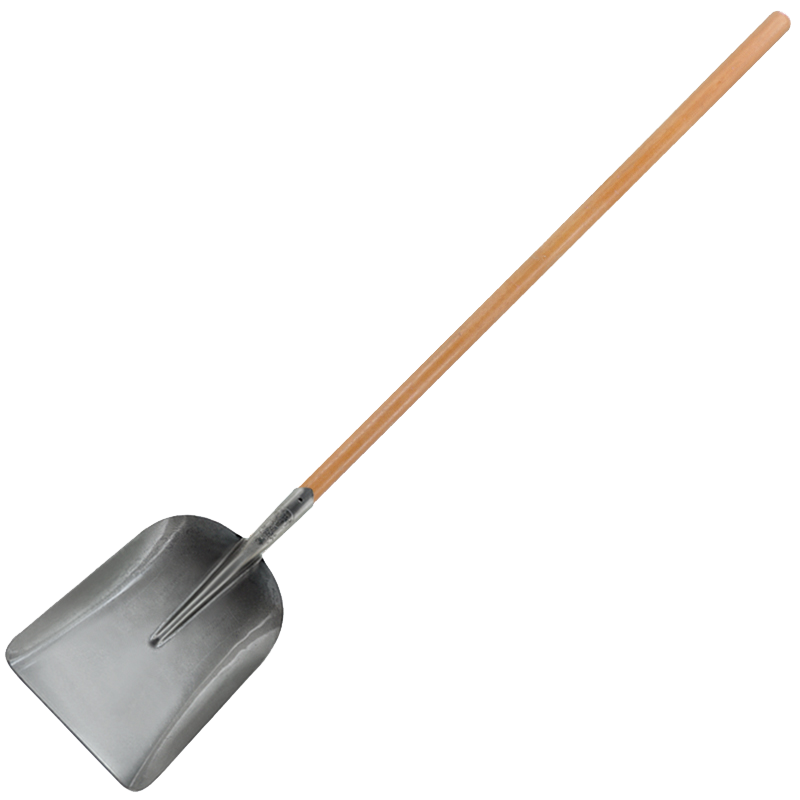 安居先森煤锹煤铲铁锹铁铲铁锨农用工具铁锨建筑钢楸 1.4米槐木杆3号小煤锹