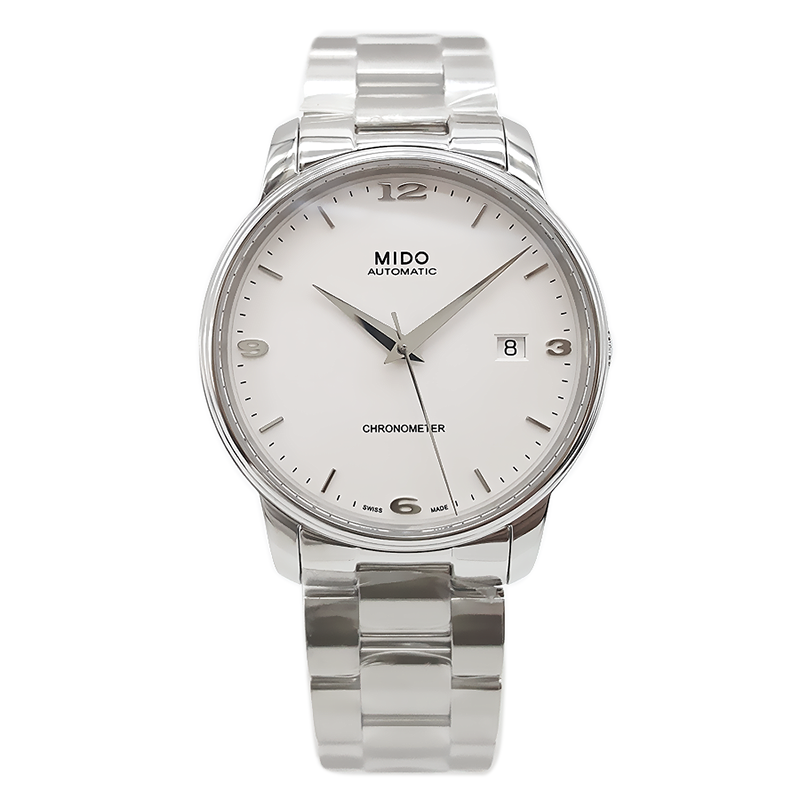 [二手正品准新]美度MIDO 贝伦赛丽M010.408.11.011.00天文台认证自动机械 39MM 时尚 男表