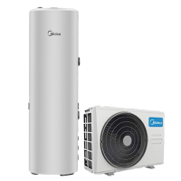 美的(Midea)空气能热水器家用150升E+蓝钻内胆水电分离智能WiFi节能省电KF71/150L-X2-MH(E3)