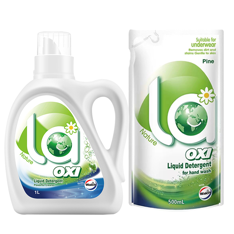 la有氧洗威露士抗菌洗衣液机洗手洗3斤除菌除螨组合