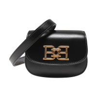 巴利 BALLY 女士皮质B-Chain胸包斜挎包腰包BAILY XS