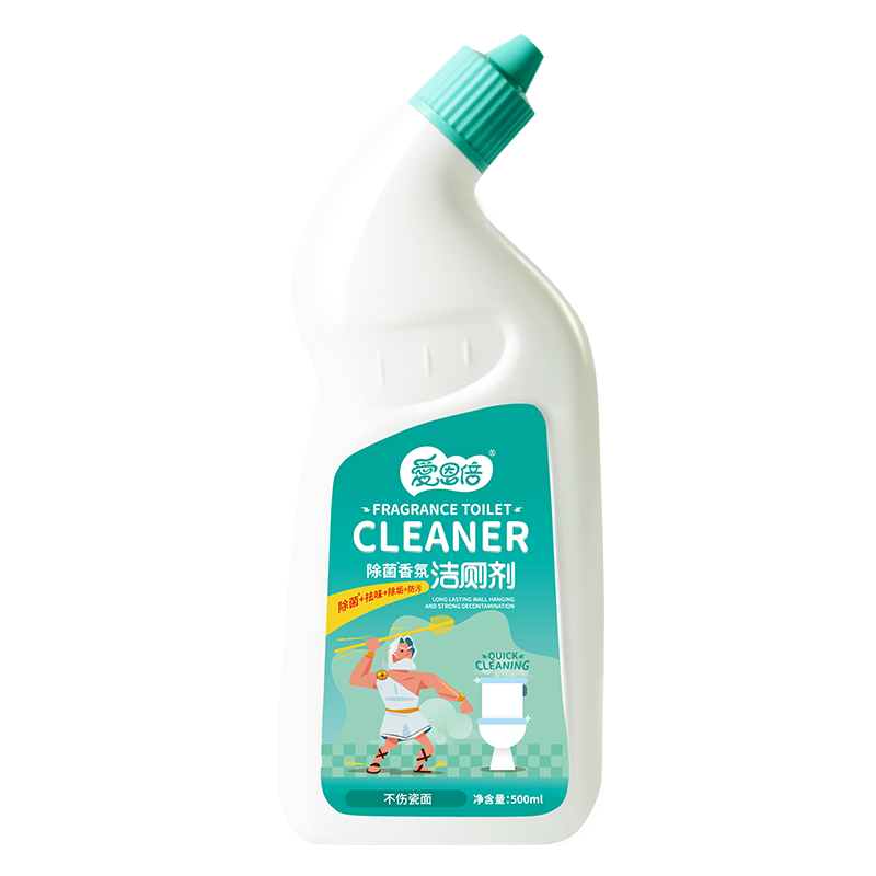 爱恩倍洁厕剂洁厕精厕所清洁剂深层除臭去味除垢500ml*3瓶