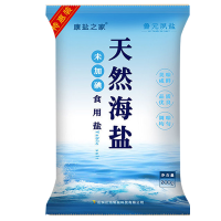 鲁元夙 天然海盐未加碘细盐500g