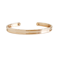 [正品二手95新]宝格丽 BVLGARI BR855437 18K玫瑰金 B.ZERO1系列开口手镯宝格丽手镯