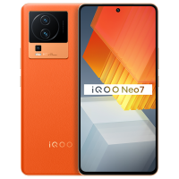 vivo iQOO Neo7 5G新品 游戏电竞手机 8+256G 波普橙 天玑 9000+处理器 独显芯片 Pro+ E5 柔性直屏 120W 超快闪充