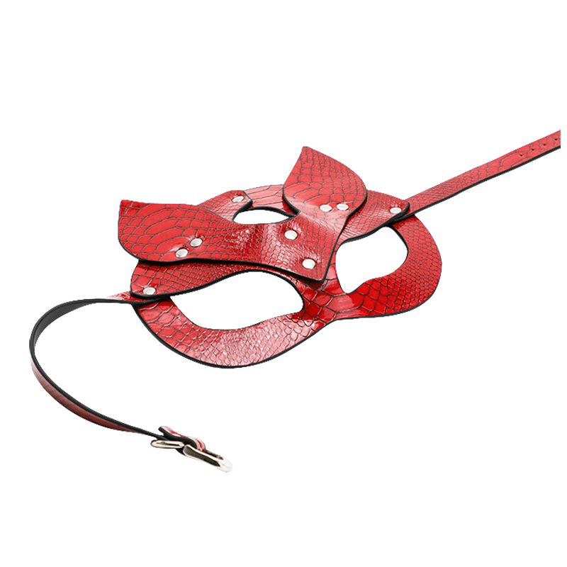 沃色sm性感狐妖面具半脸面罩女狐狸尾巴肛塞束缚捆绑调教情趣眼罩激情