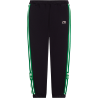 李宁童装卫裤男女小大童运动生活系列休闲束脚针织运动长裤