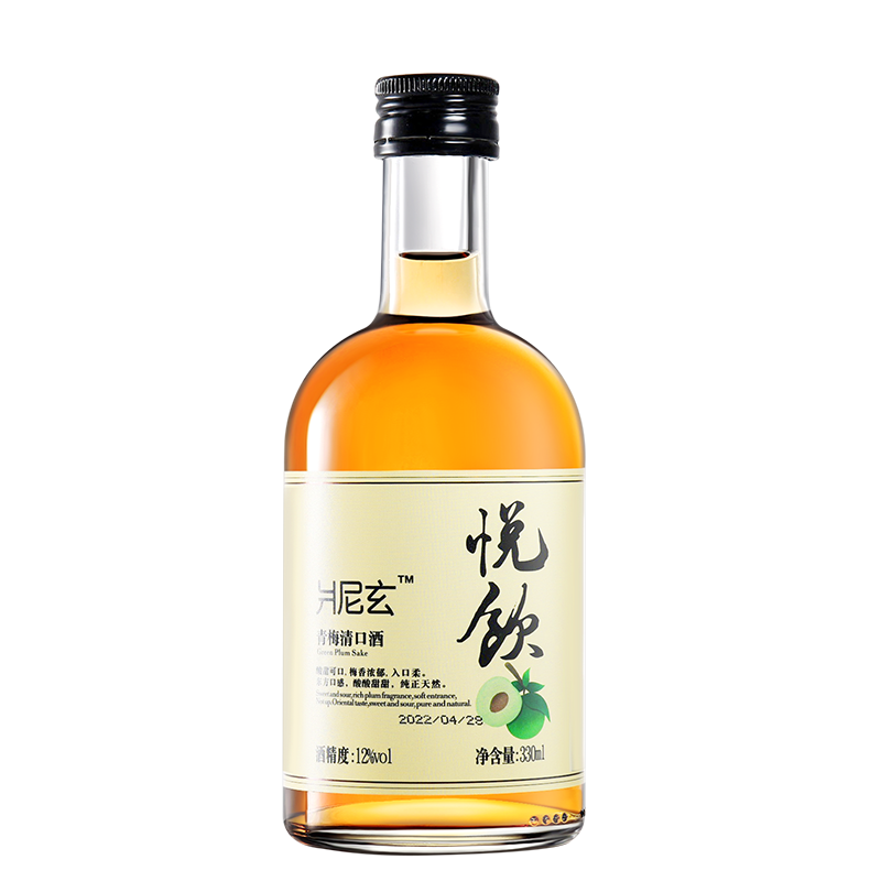 青梅酒梅子酒果酒低度微醺女士甜酒12度330ml