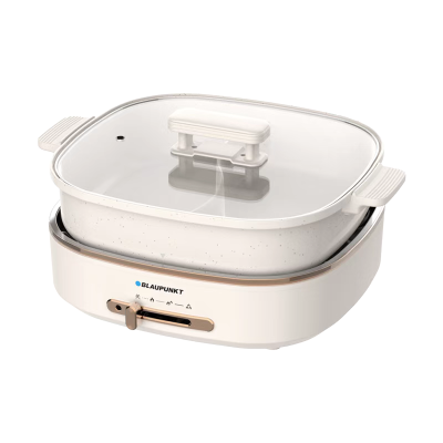 蓝宝(BLAUPUNKT)鸳鸯锅电火锅家用多功能分体式专用6L大容量电煮锅BP-HG05