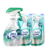 日本宝洁风倍清空气清新剂织物香氛室内去味除菌喷雾有效除菌+替换