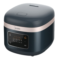 美的(Midea)电饭煲电饭锅2-4-8人家用4升金属机身聚能内胆多功能蒸米饭锅 FB40M1-805T
