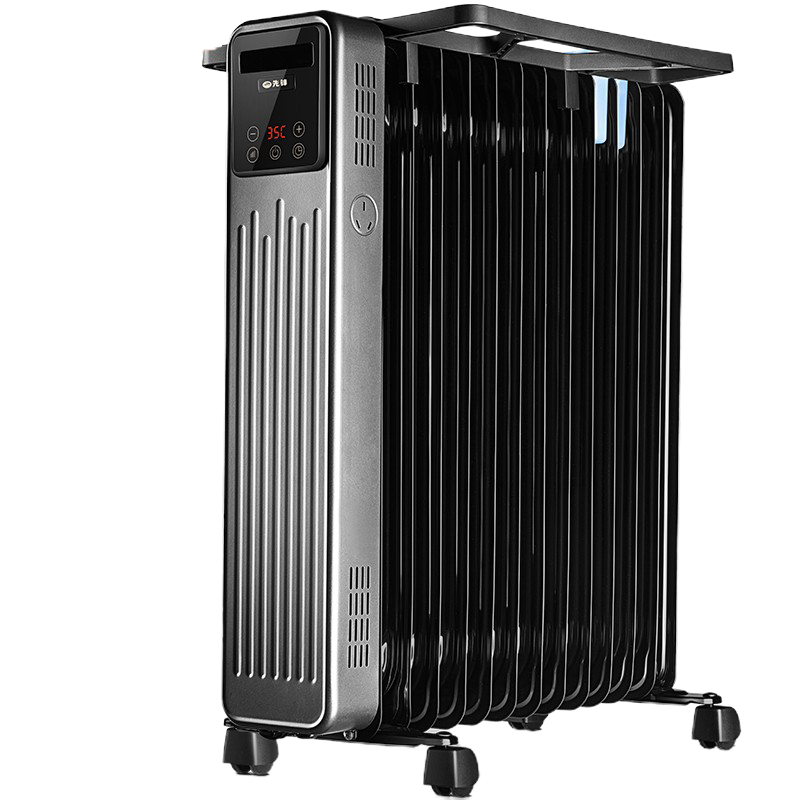 先锋(SINGFEN)取暖器 DYT-Z9R电暖气 13片电暖器2200W功率 全屋取暖烘衣加湿节能省电遥控&触屏高清屏