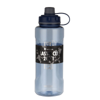 安居先森6021大容量便携式太空壶塑料运动茶杯1.5L 蓝色混色随机
