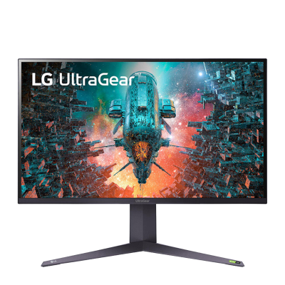 LG 31.5英寸 NanoIPS 4K HDR1000 160Hz(超频) HDMI2.1 VRR ATW偏光技术 游戏 电竞显示器 32GQ950