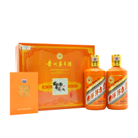 贵州茅台酒 53度 牛年 375ml*2 礼盒装 生肖纪念茅台酒 酱香型白酒