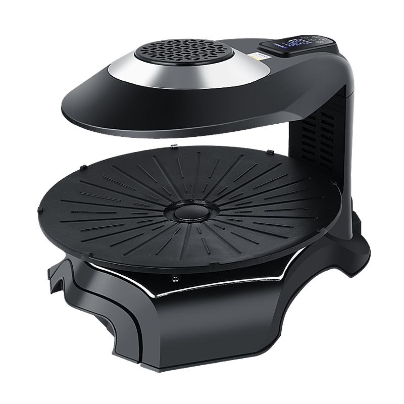 ROYALFLAME/玺烁韩式电烧烤炉家用无烟电烤盘商用烤肉炉/蓝色 6代机械款(两档控温)(送烧烤工具六件套)