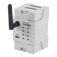安科瑞 ADW400-D16-1S分表计电系统 环保用电监测模块 标配3只开口互感器 1路三相多功能电表