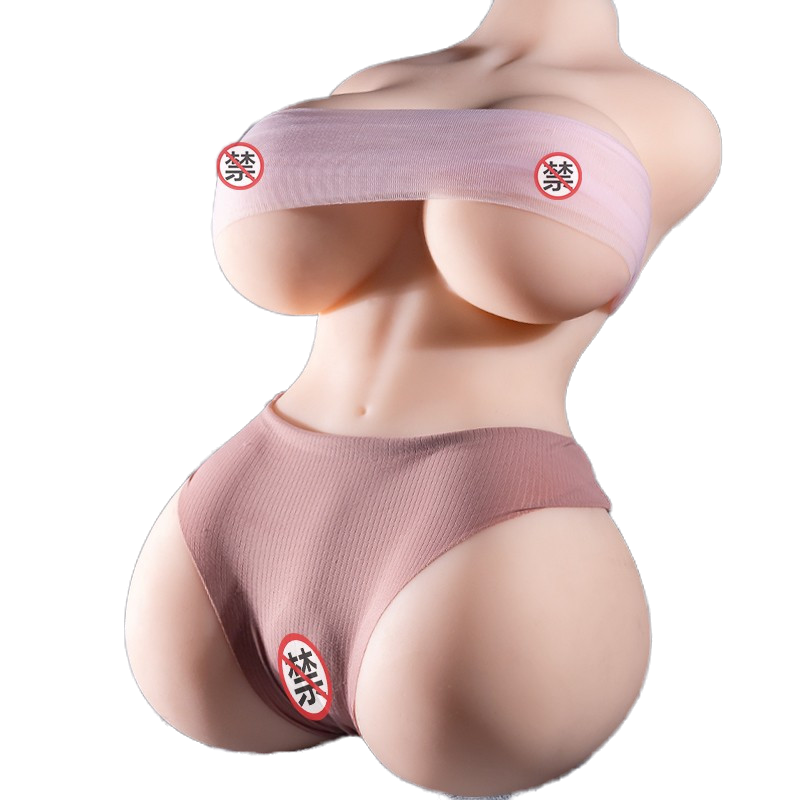 欢亲(HuanQin)实T娃娃免充气半身男用器具逼真阴臀倒模玩具乳房双通道名器夹吸飞机杯成人情趣性用品男性系列(3斤)