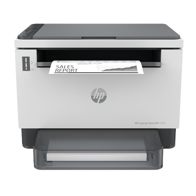 惠普(HP)Laser tank MFP1005 智能闪充激光多功能一体机 打印复印扫描 惠普激光打印机一体机 惠普1005打印机 满装5000页容量4