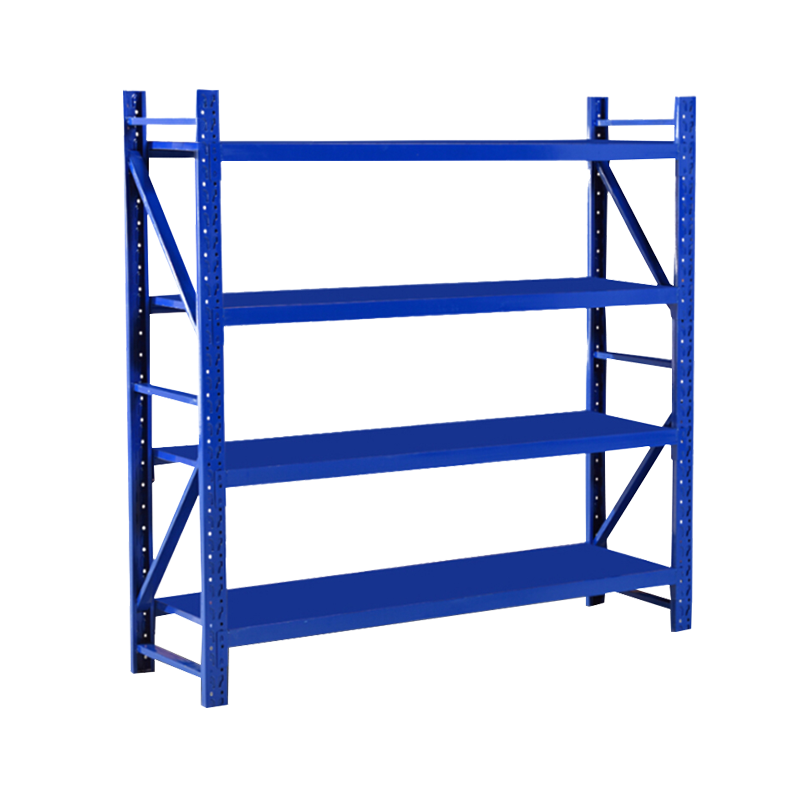 匡大货架多层仓储货架钢制置物架一组四层钢架KDH20A