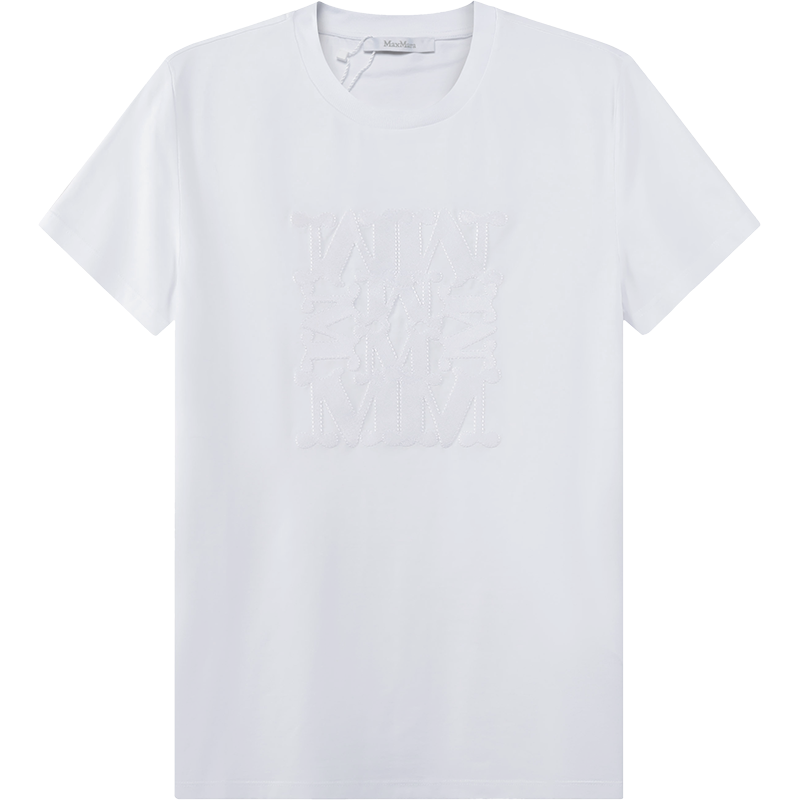 麦丝玛拉 Max Mara 女士棉质圆领短袖T恤 19460229 PARK