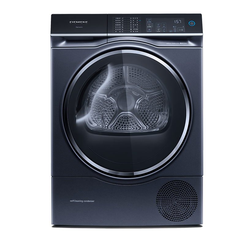 西门子(SIEMENS)10公斤纤护热泵干衣机 WQ56U4D10W