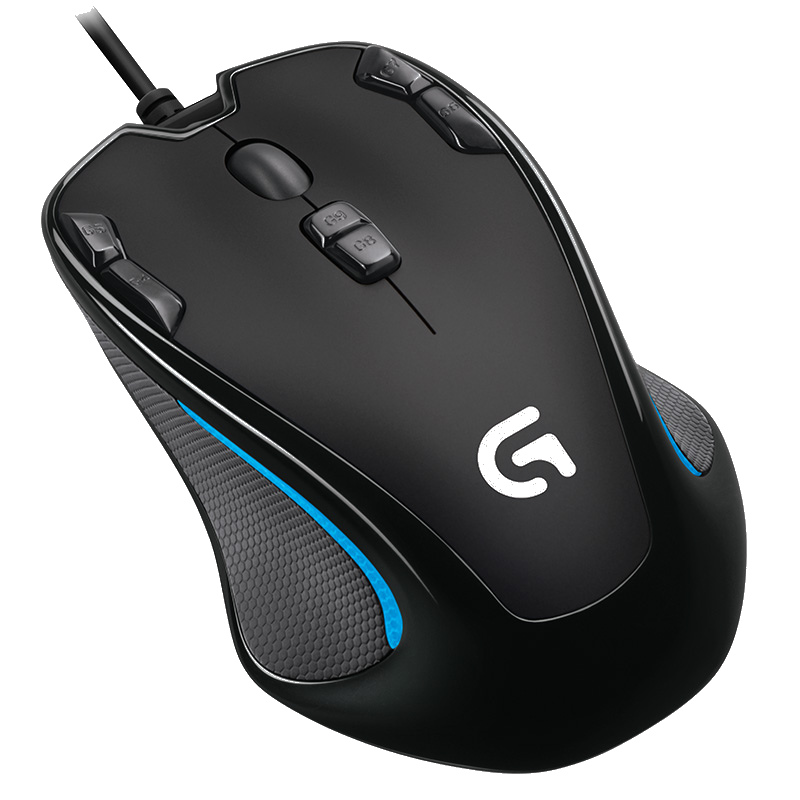 罗技(Logitech)G300 有线鼠标 9个可编程G键