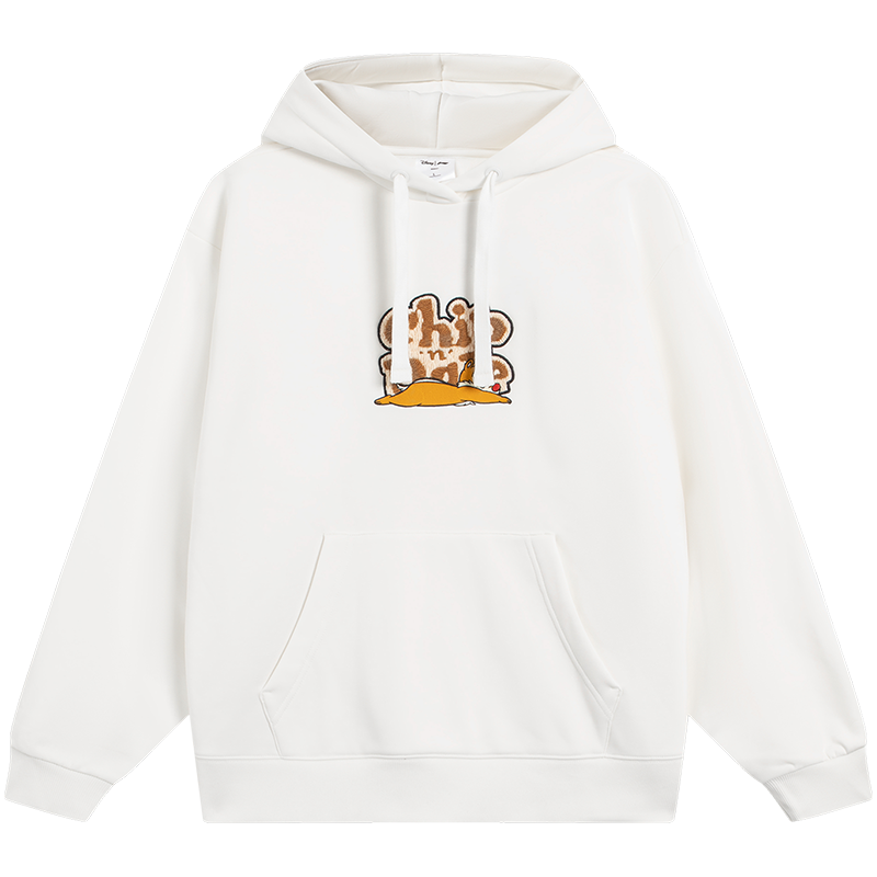 李宁X迪士尼奇奇蒂蒂系列卫衣女2022新款套头长袖连帽秋季运动服