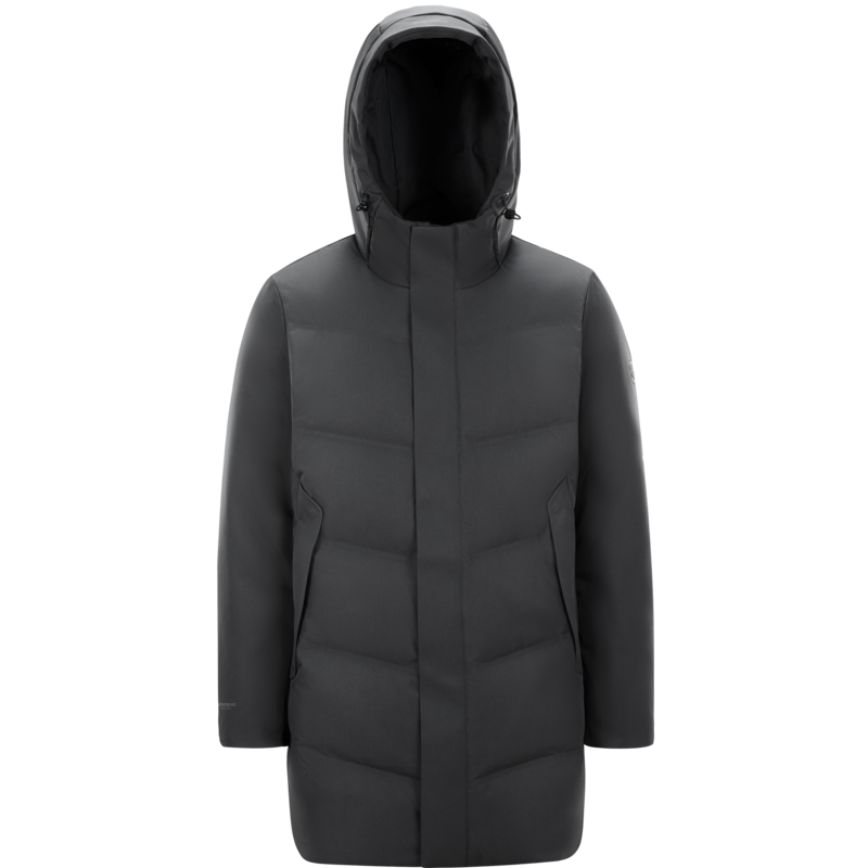 波司登男士商务连帽羽绒服鹅绒服蓄热内里中长款防风保暖冬季外套