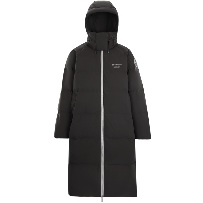 ANNAKIKI联名波司登2022新款设计师联名羽绒服长款可脱卸帽