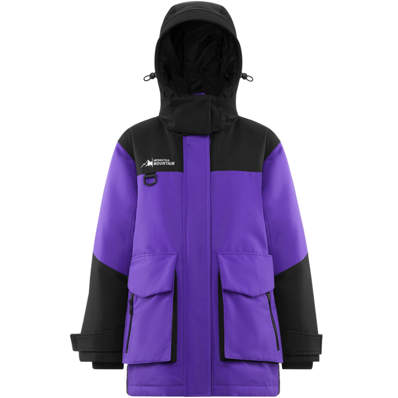 波司登男女同款情侣帅气运动时尚异材质拼接羽绒服廓形韩版90%绒