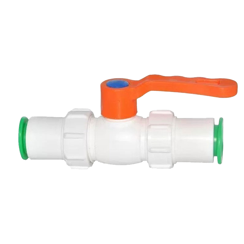 工霸(GONGBA)ppr免热熔直插式水管快插快接阀门 快插双活接球阀