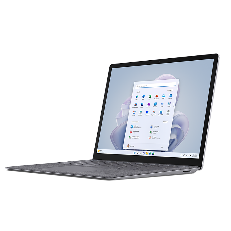 微软Surface Laptop 5 笔记本电脑 i7-1255U 16G 512G 亮铂金 13.5英寸高色域触屏 欧缔兰掌托 轻薄本办公本