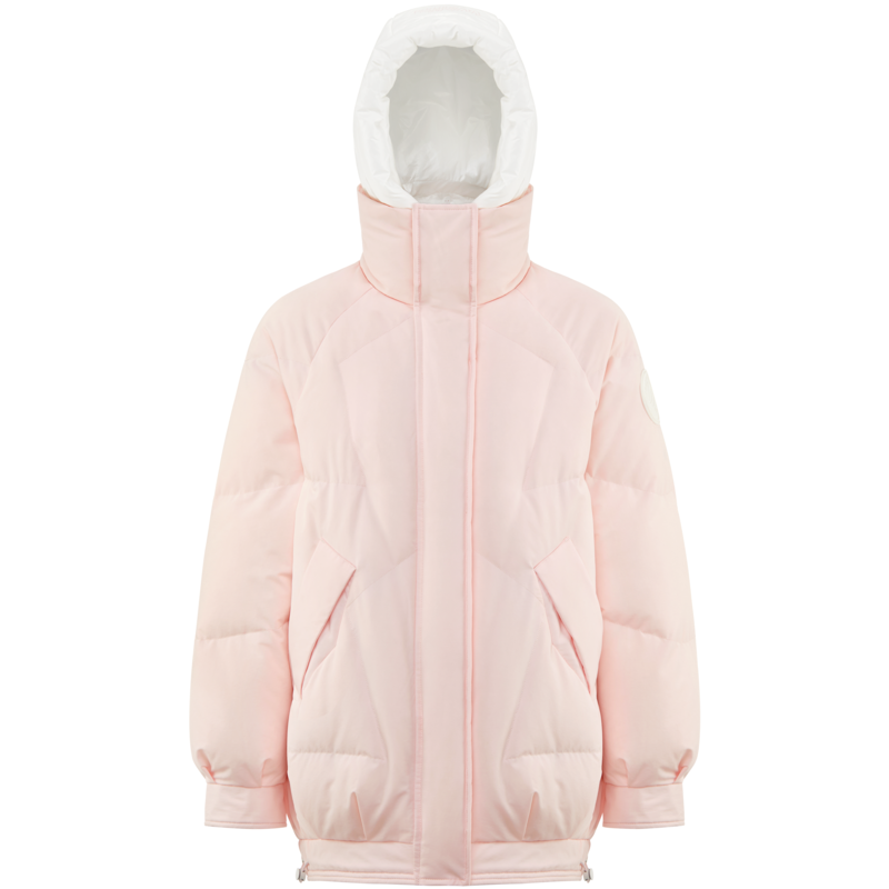 波司登女士小个子羽绒服舒适轻暖大廓形羽绒服杜邦面料冬连帽外套