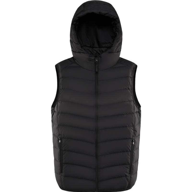 波司登21新款男羽绒马甲轻薄款羽绒外穿马夹背心潮流连帽情侣款冬