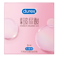 杜蕾斯(Durex) 避孕套 玻尿酸超薄3只+超薄2只