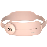 飞利浦腰部按摩仪 大姨妈神器 暖宫腰带 无线热敷腰腹按摩仪 生理期痛经暖腹仪 送女朋友生日礼物 PPM3201B 粉色