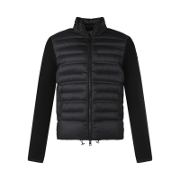 盟可睐/蒙口 MONCLER 男士 修身版鹅绒拉链针织外套上衣9B00006 M1122