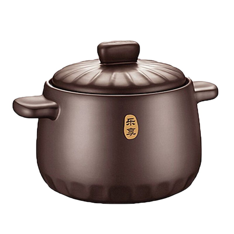 苏泊尔(SUPOR) 砂锅陶瓷煲新陶养生煲深汤煲炖锅家用煲汤熬药焖烧棕燃气明火专用 4.5L TB45A1 新款