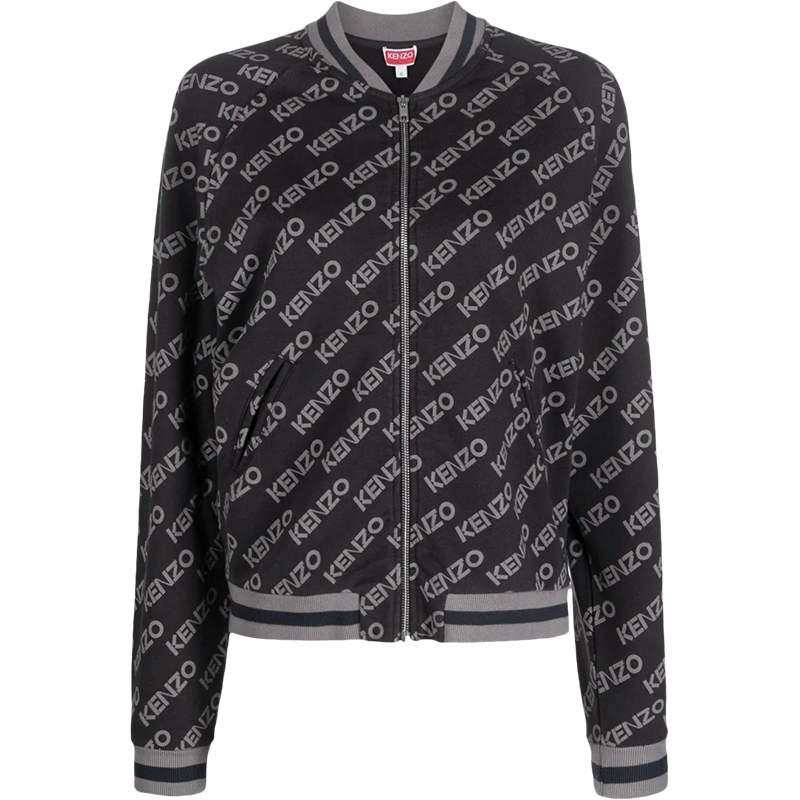 高田贤三 KENZO 女士棉质拉链夹克外套上衣FC6 2BL700 4MF