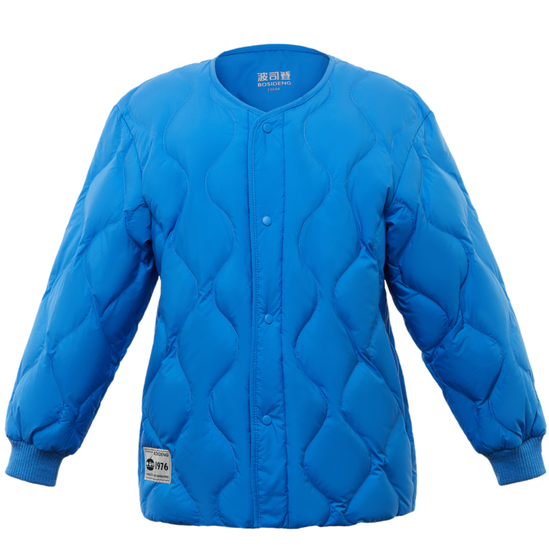 波司登2022新款童装中性安心绗缝轻薄羽绒服