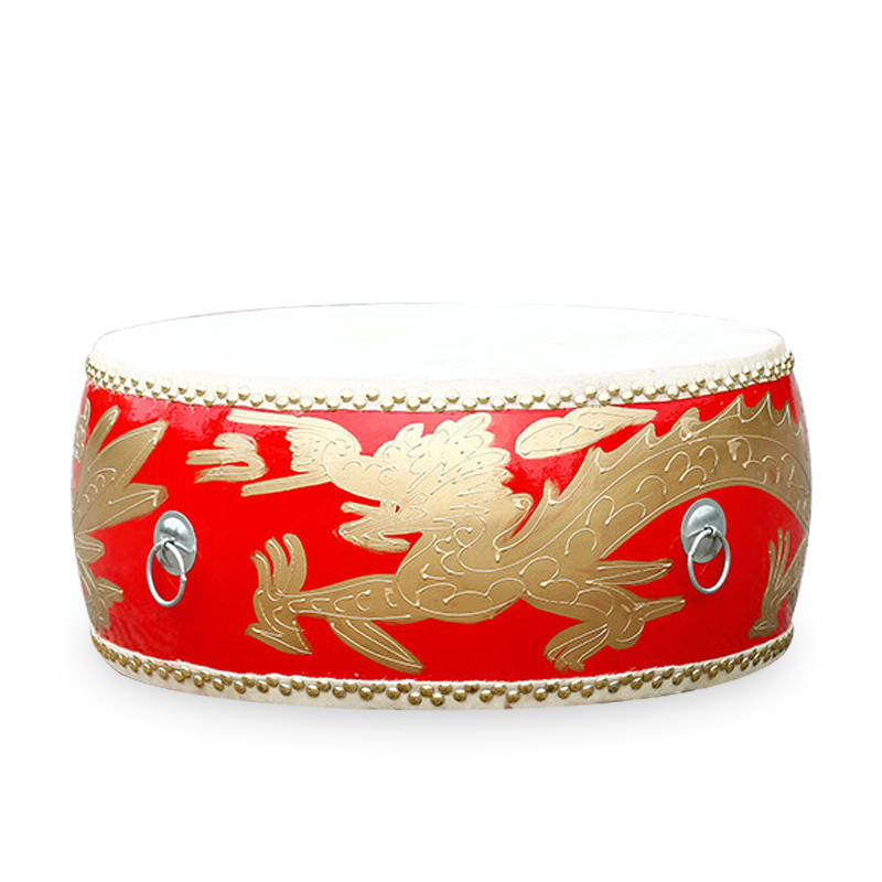 风雷动 牛皮鼓16寸扁鼓堂鼓龙鼓