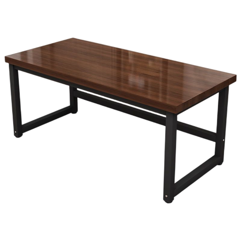 绵冠MIANGUAN实木办公会议桌长桌长方形洽谈桌小型办公室桌椅组合