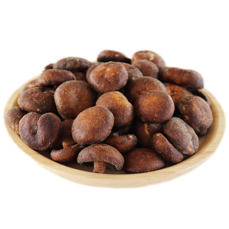 有缘有味即食香菇脆20g*10袋装老幼休闲零食咸鲜香甜香菇干果蔬脆 非薯片膨化食品